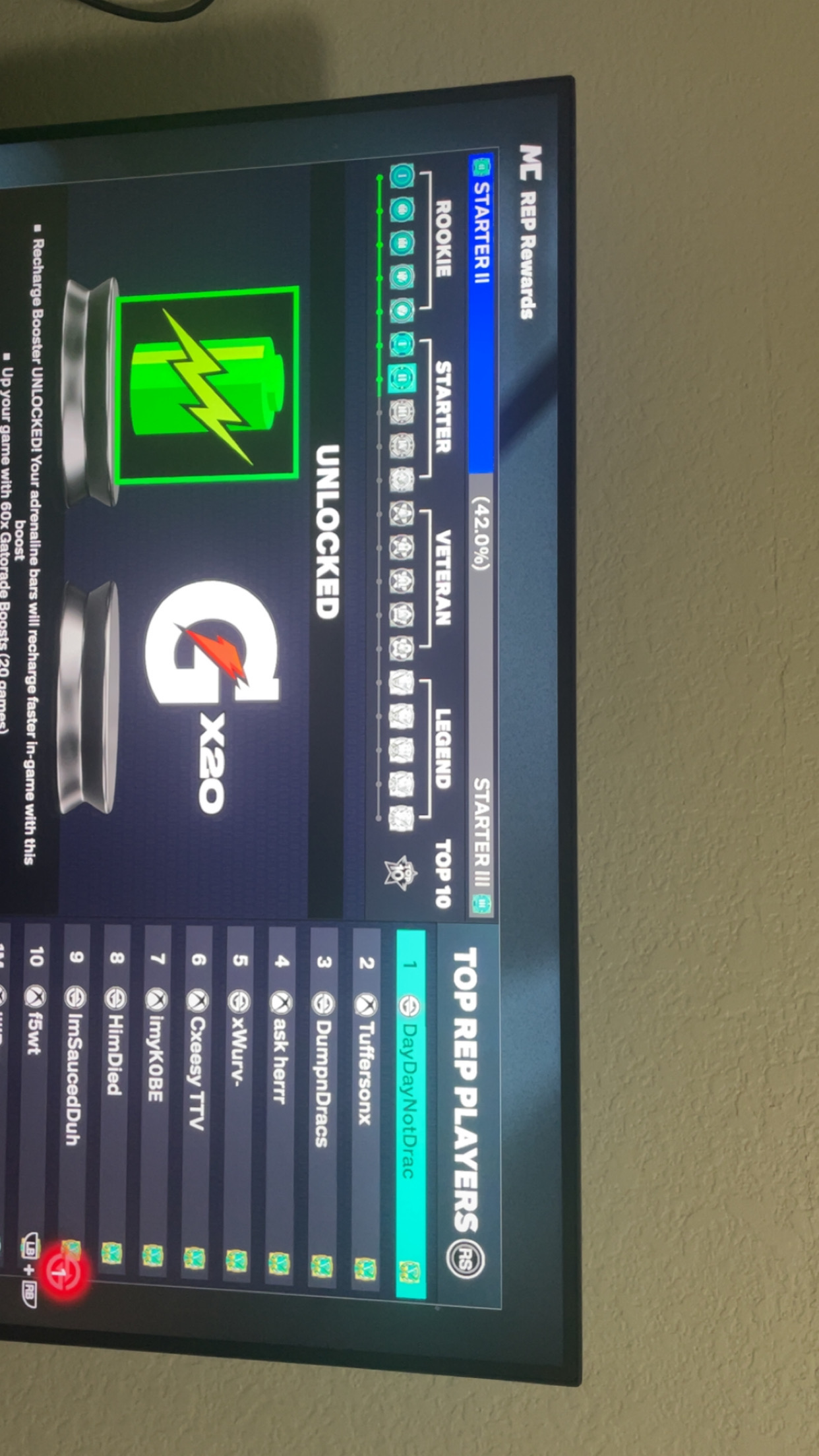 Account Screenshot