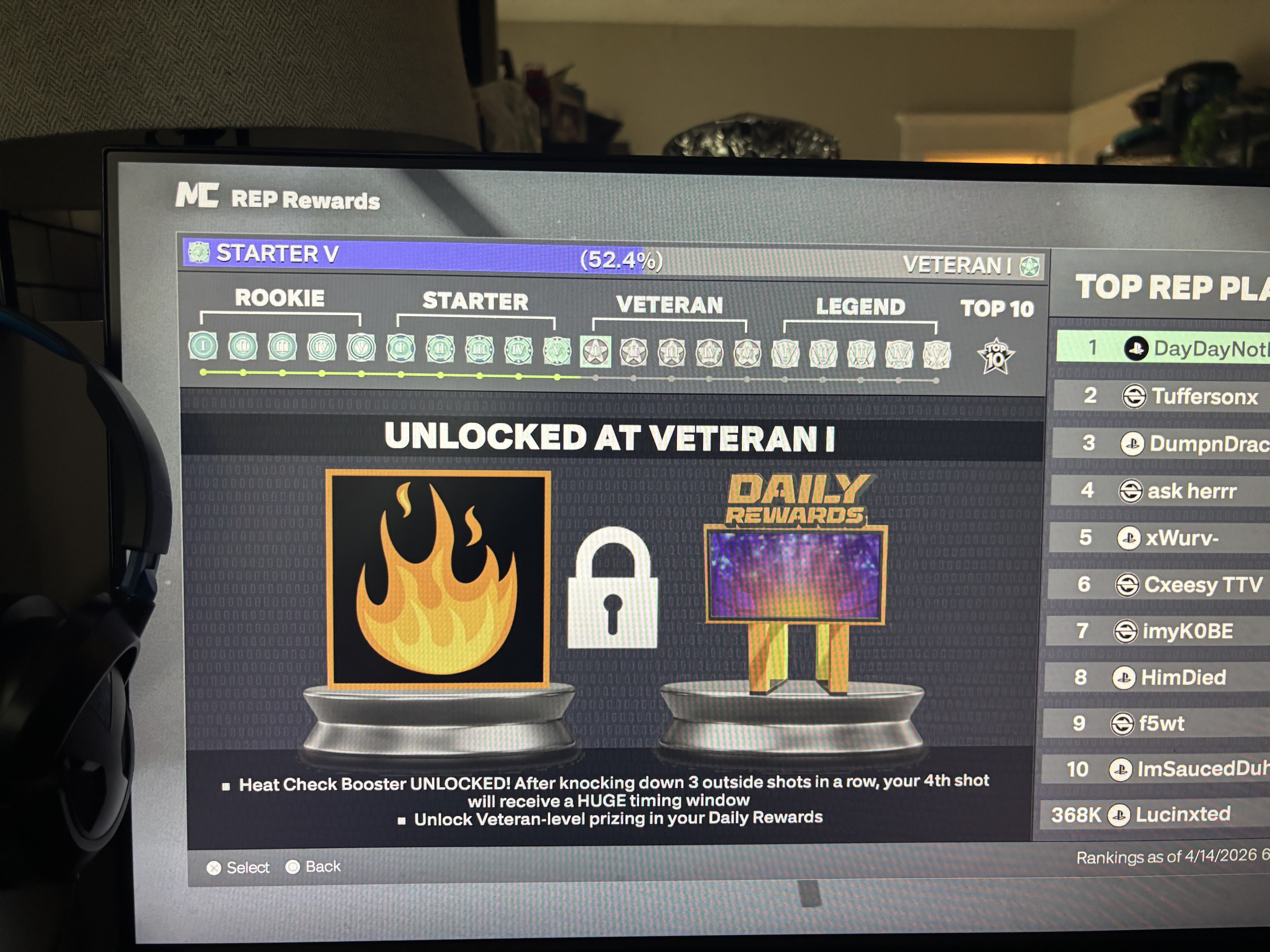 Account Screenshot