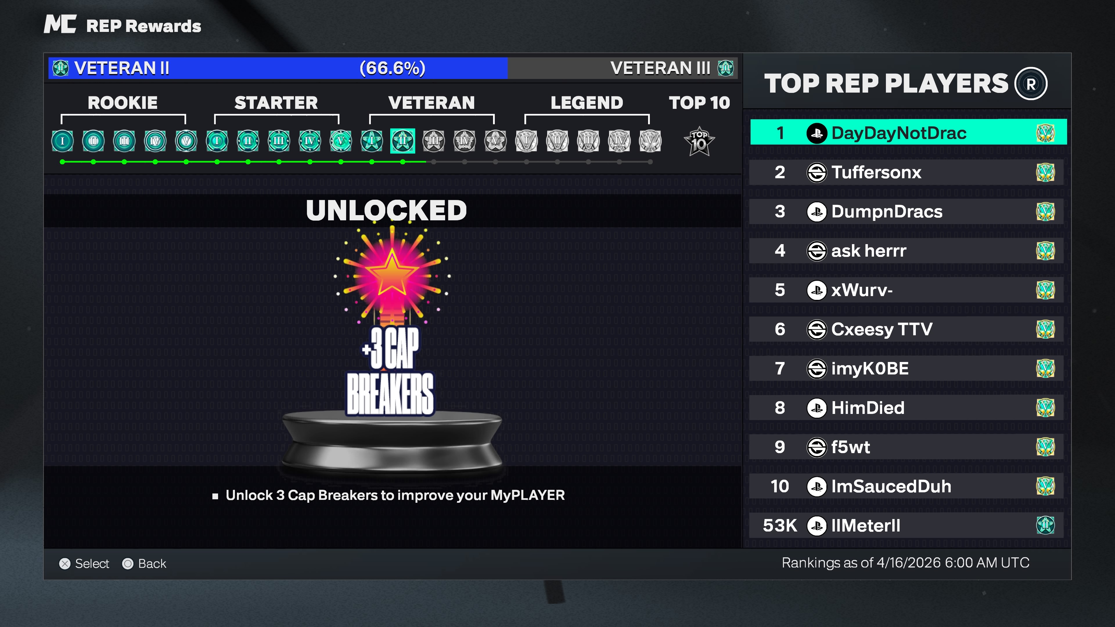 Account Screenshot