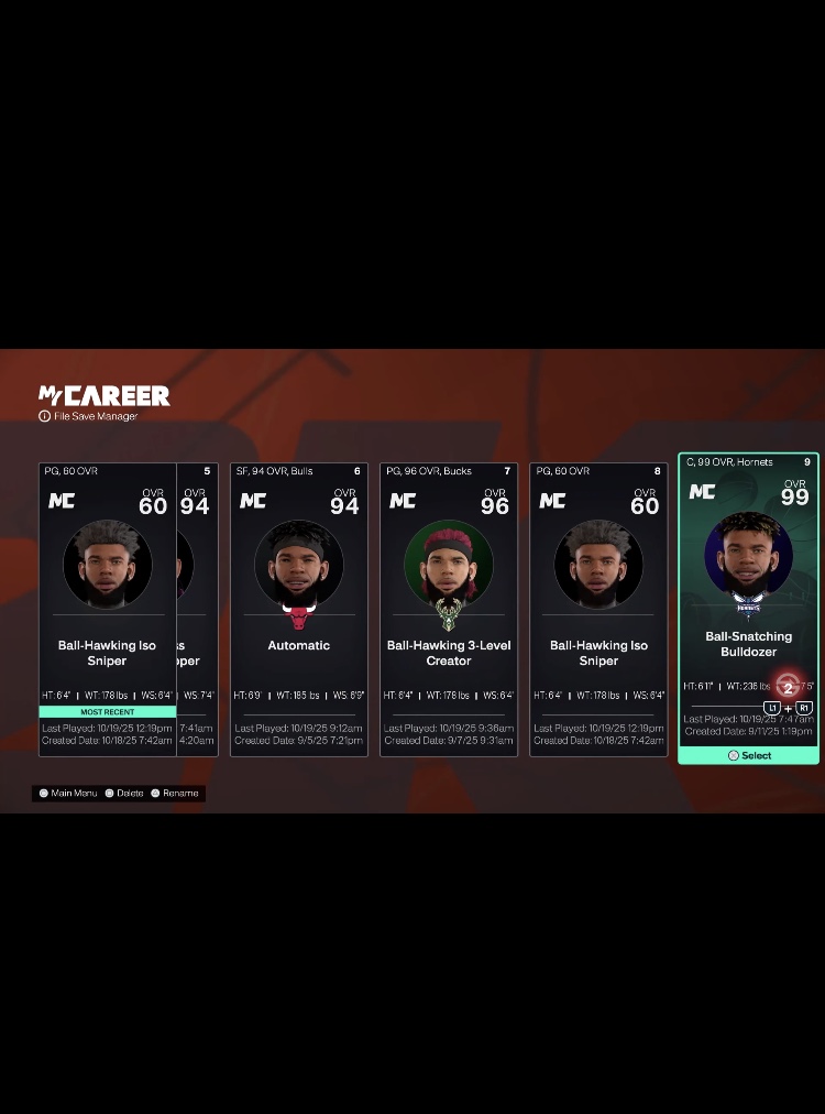 Account Screenshot