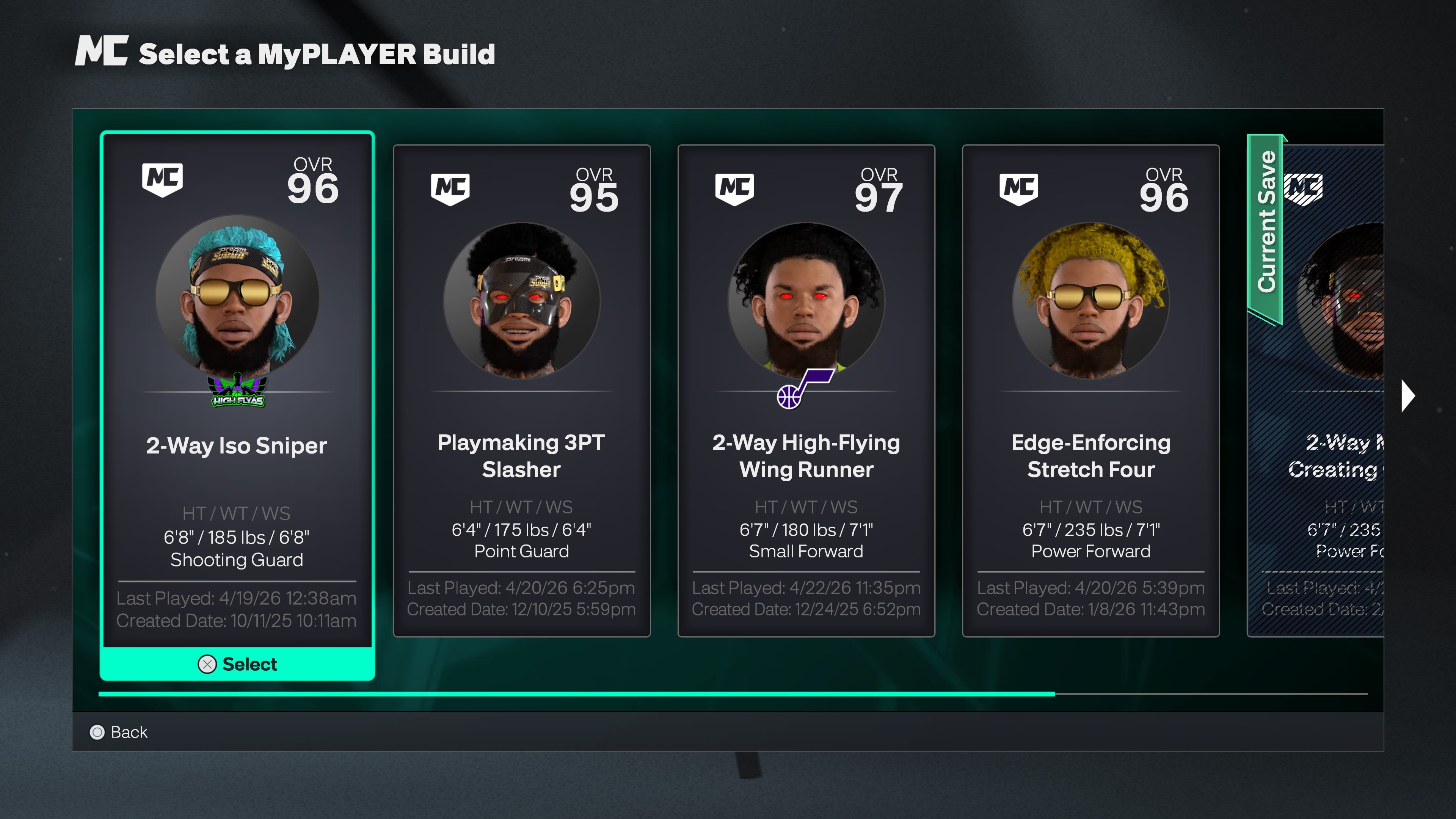Account Screenshot
