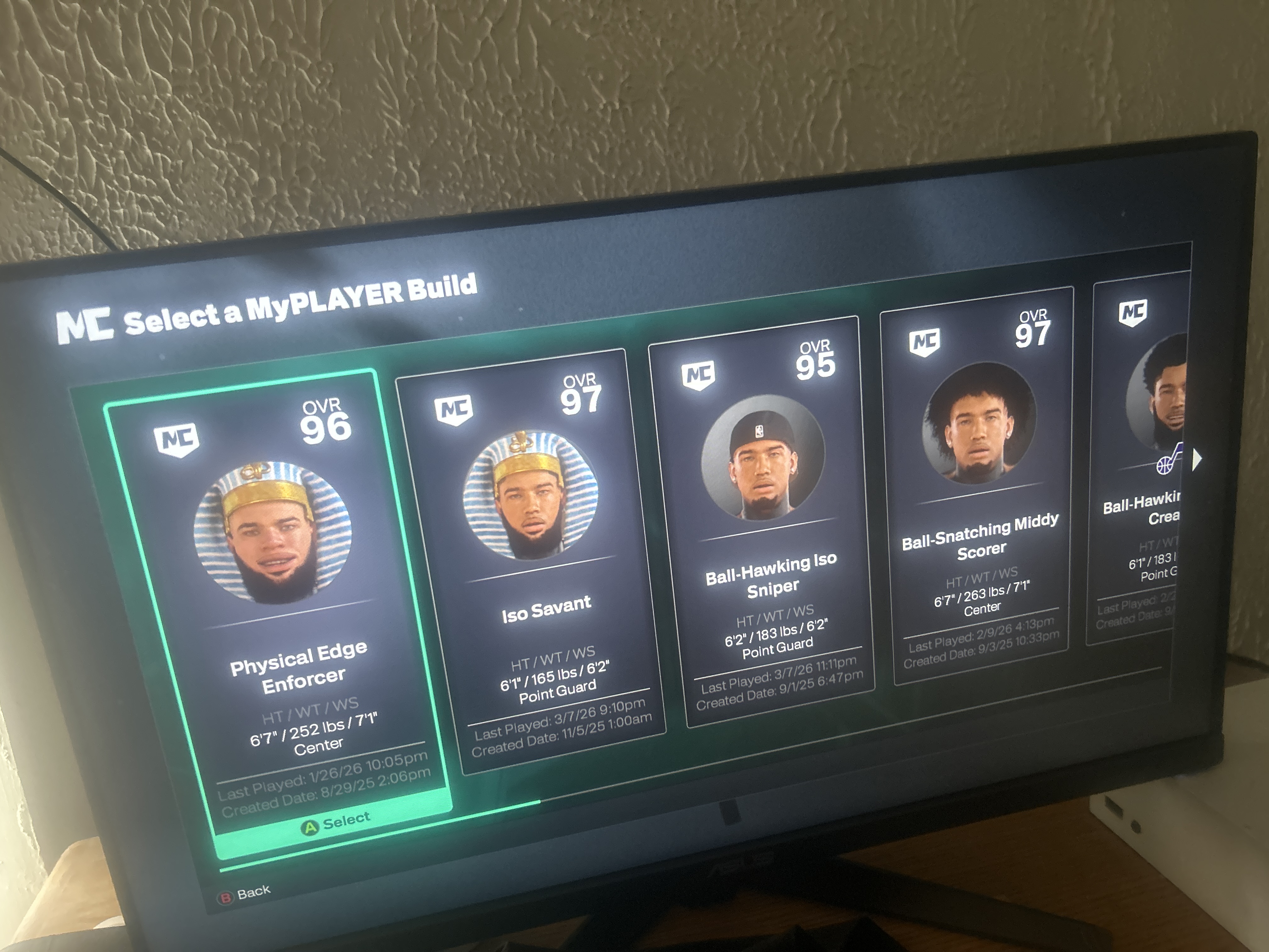 Account Screenshot