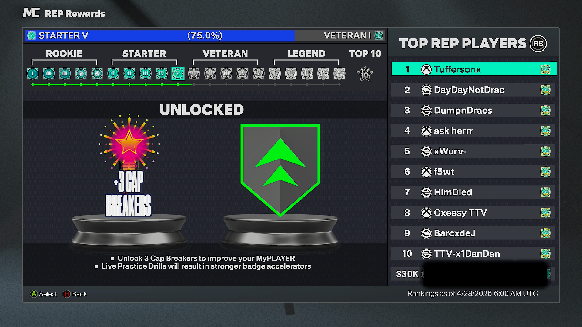 Account Screenshot