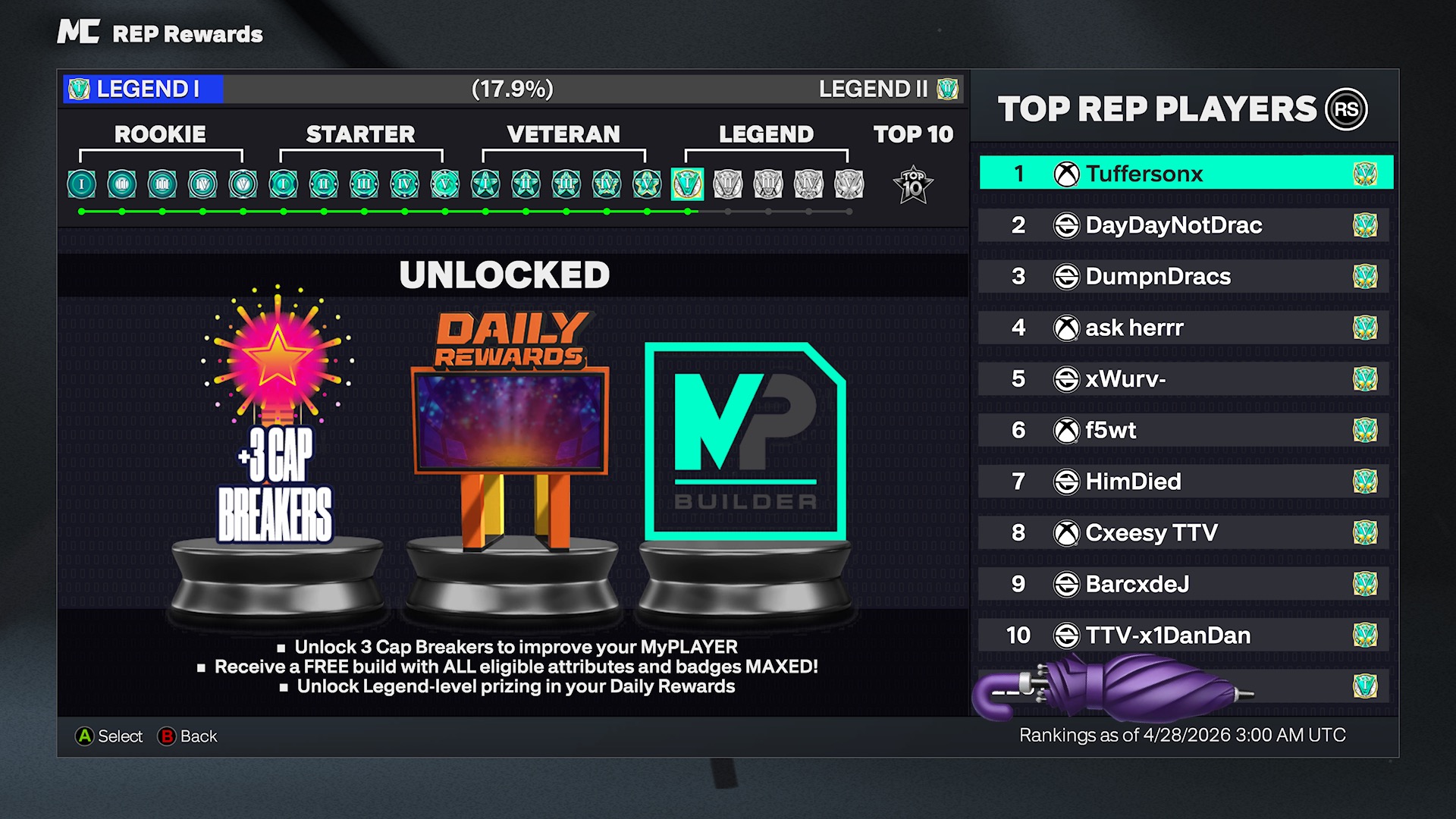 Account Screenshot