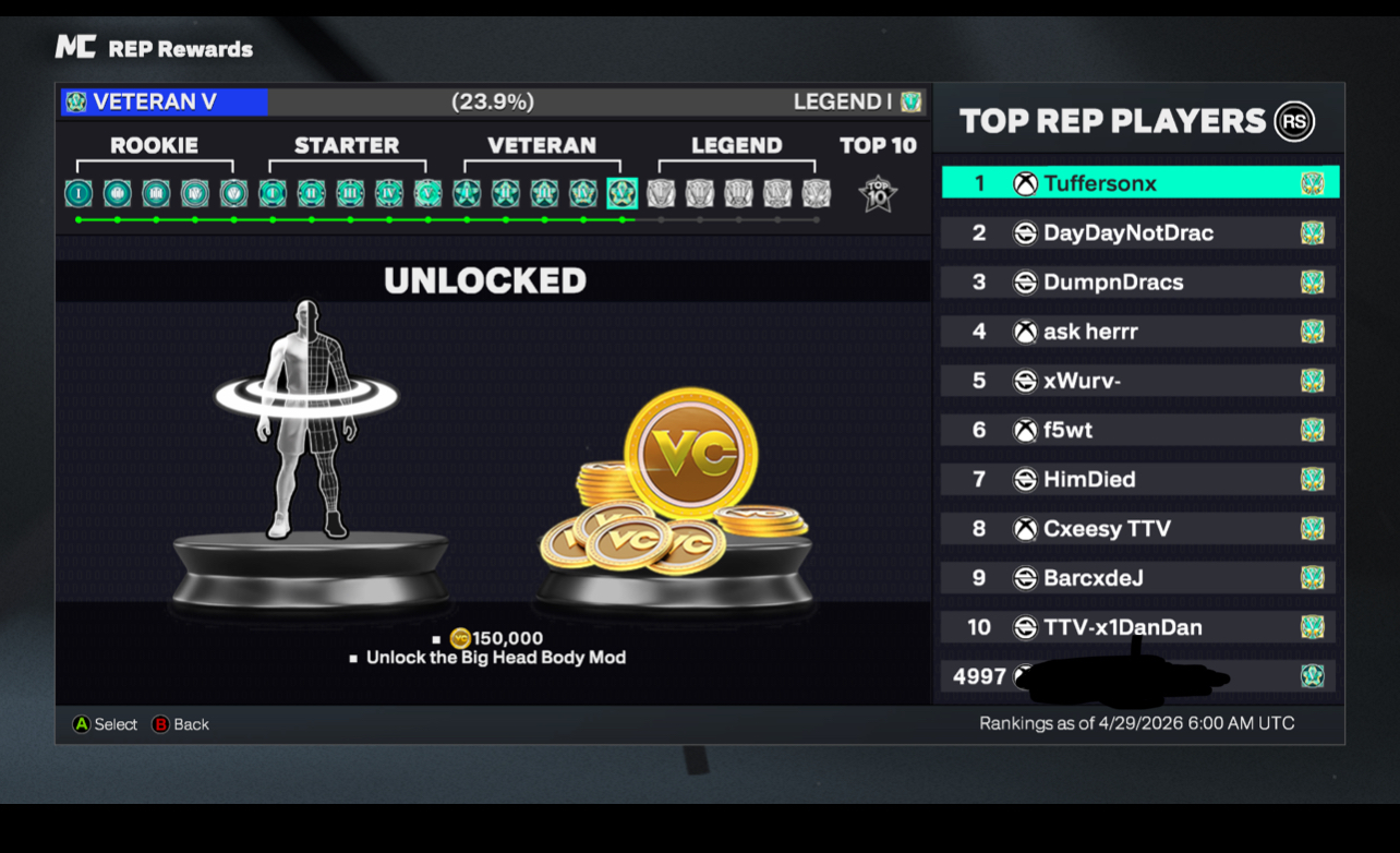 Account Screenshot