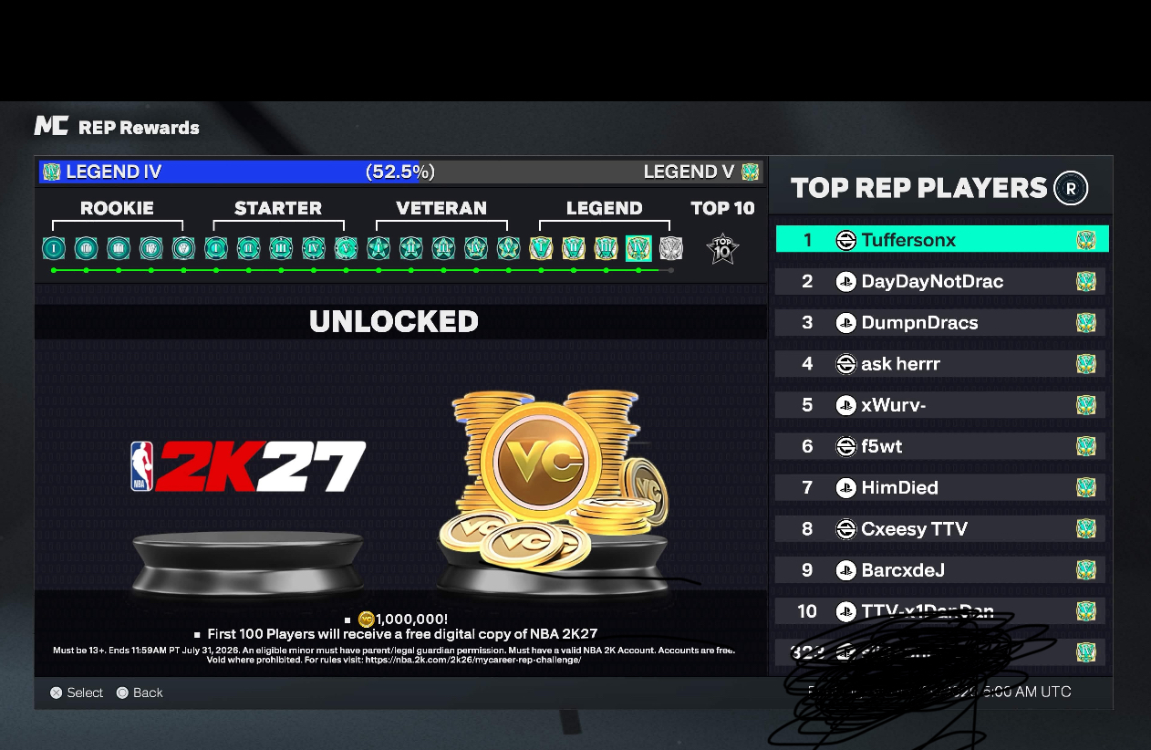 Account Screenshot