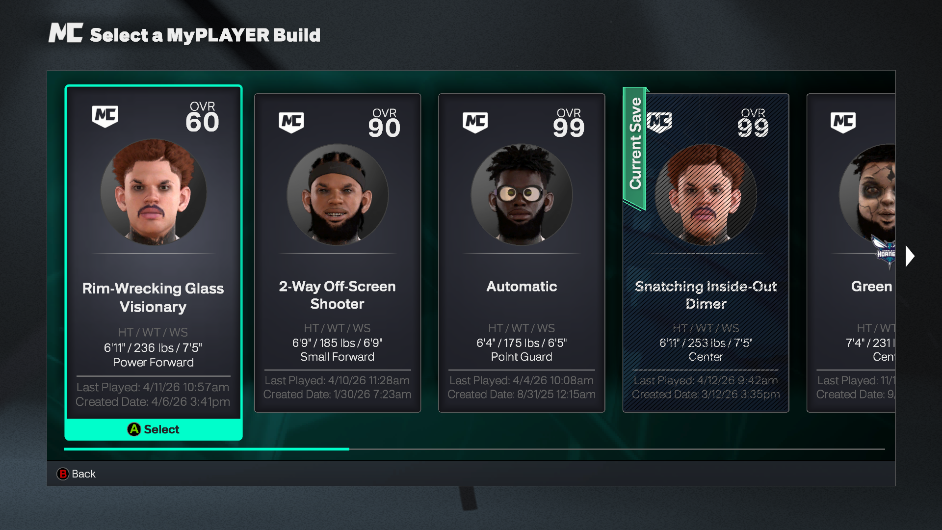 Account Screenshot