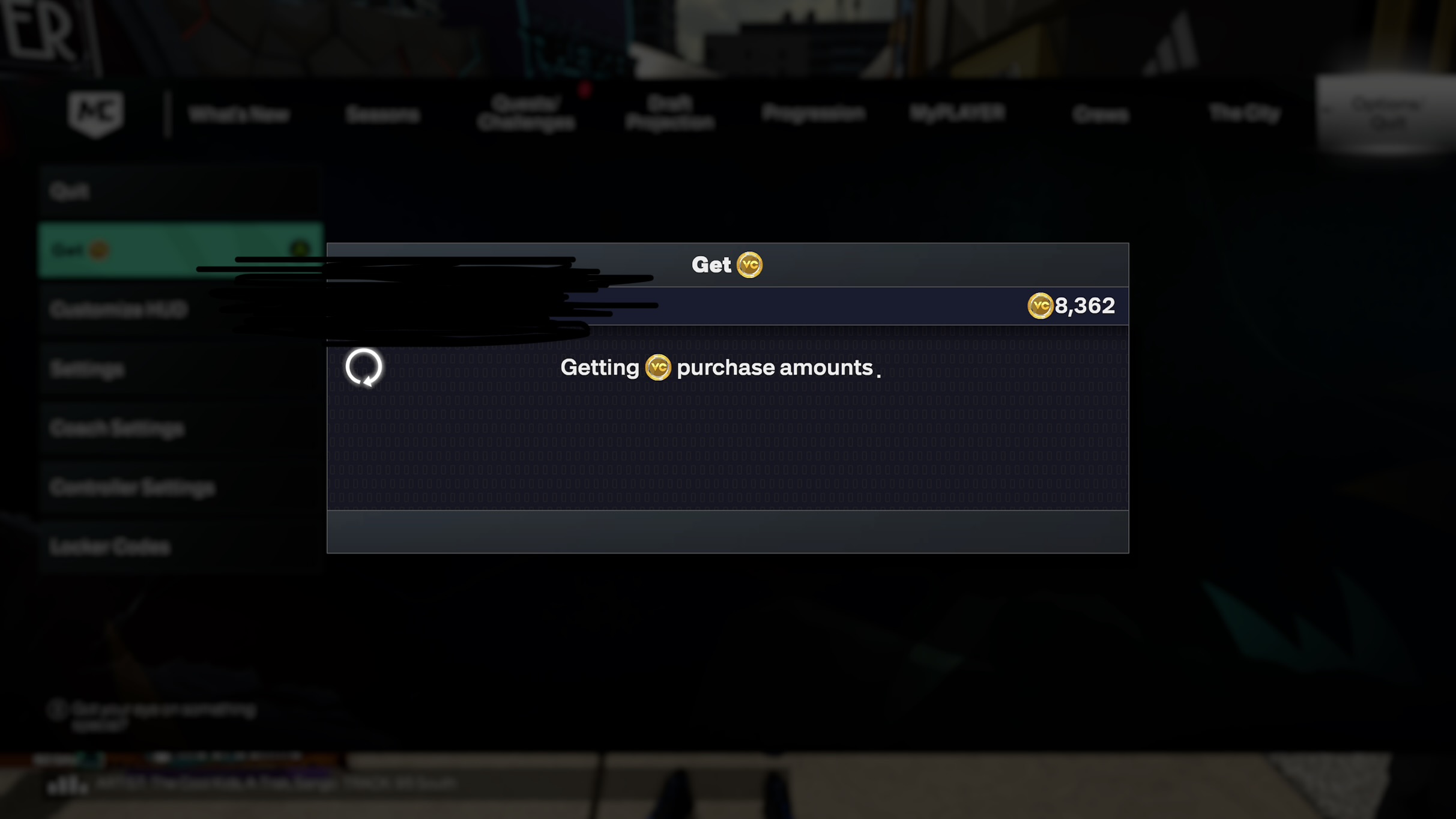 Account Screenshot
