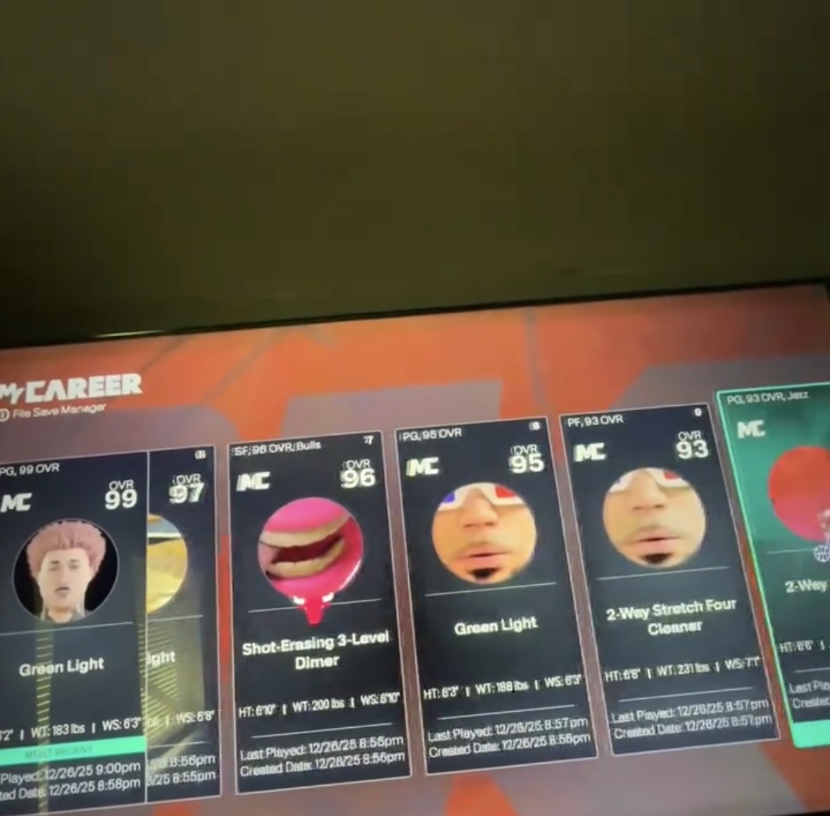 Account Screenshot