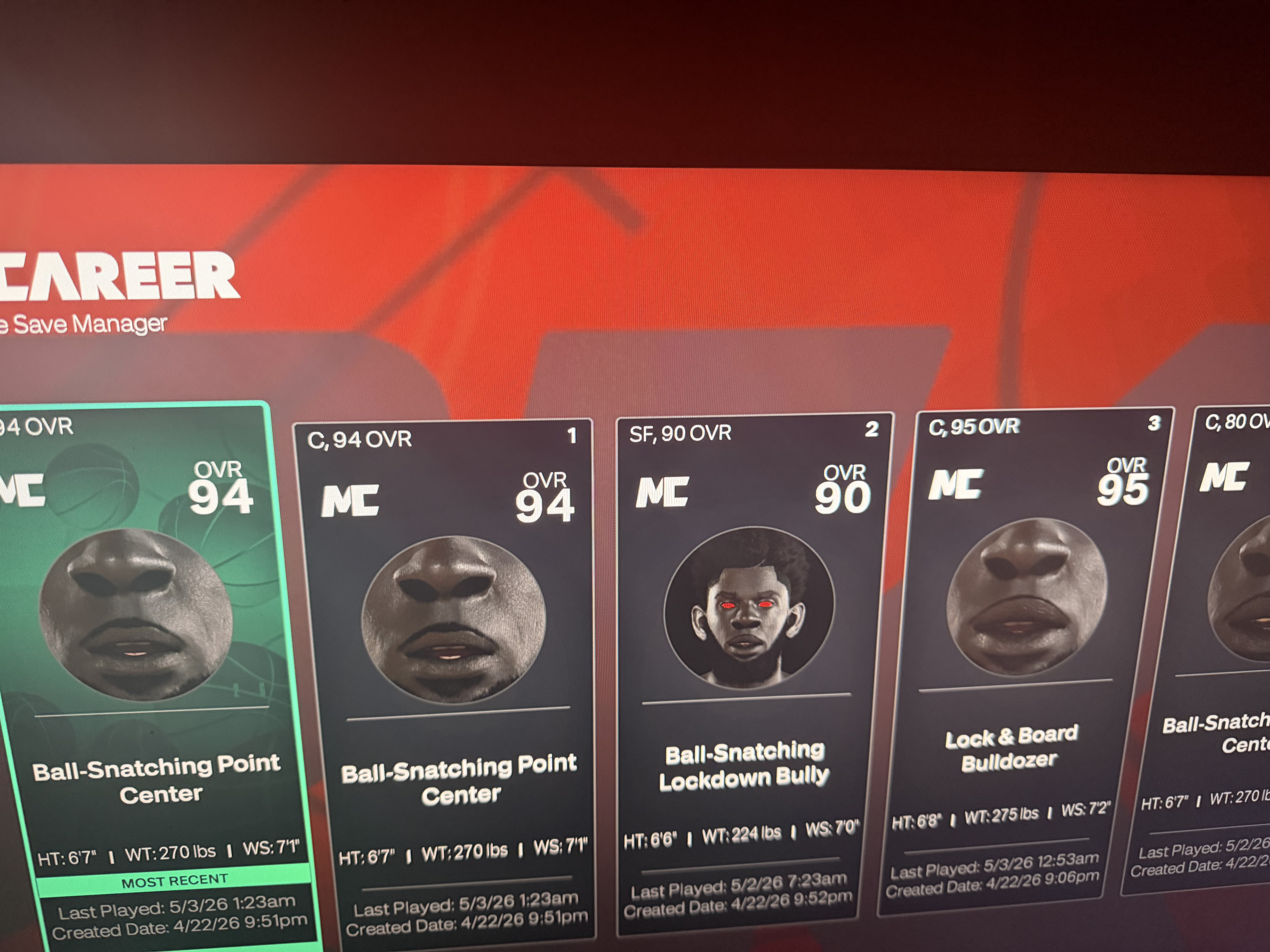 Account Screenshot