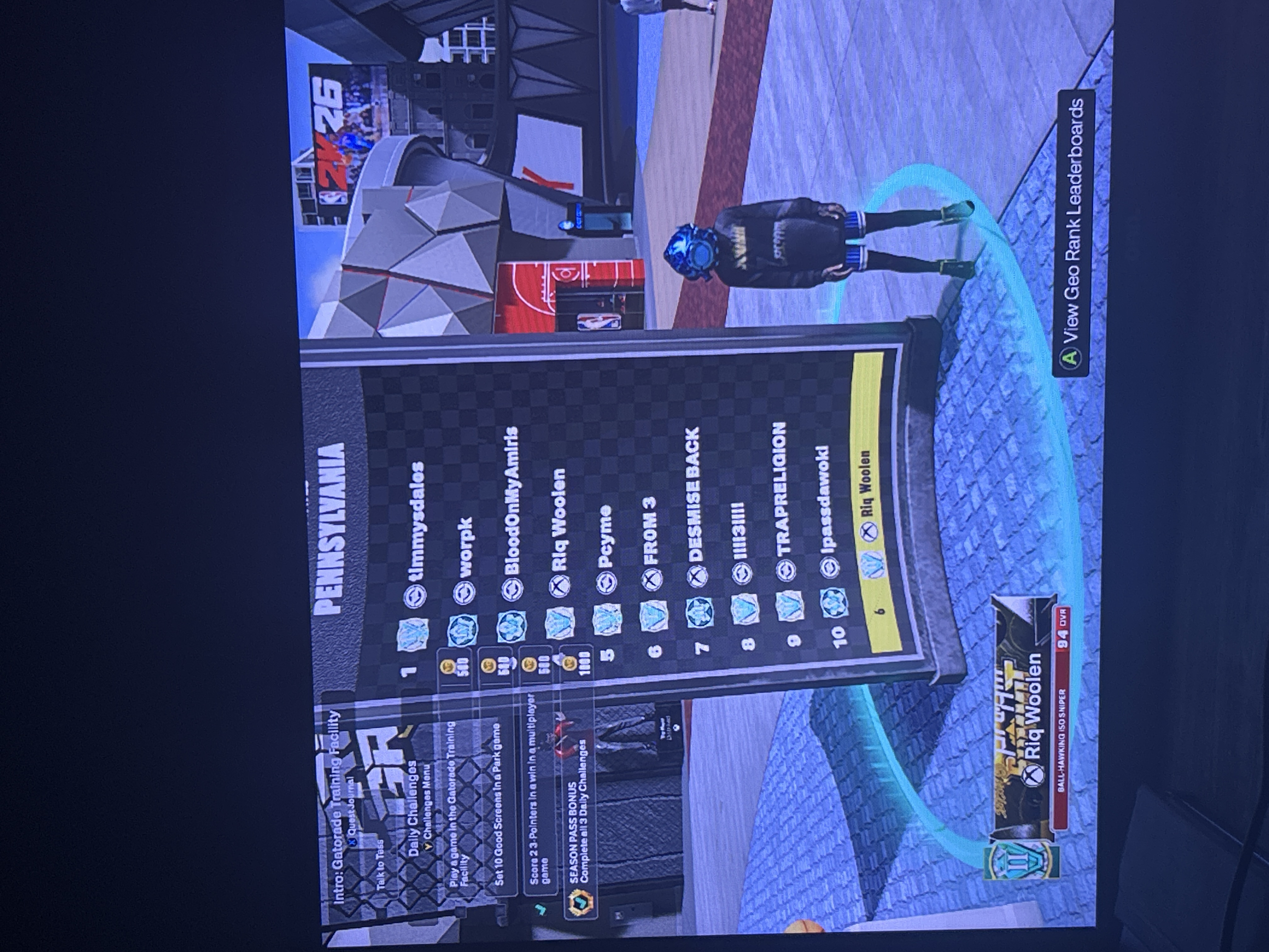 Account Screenshot