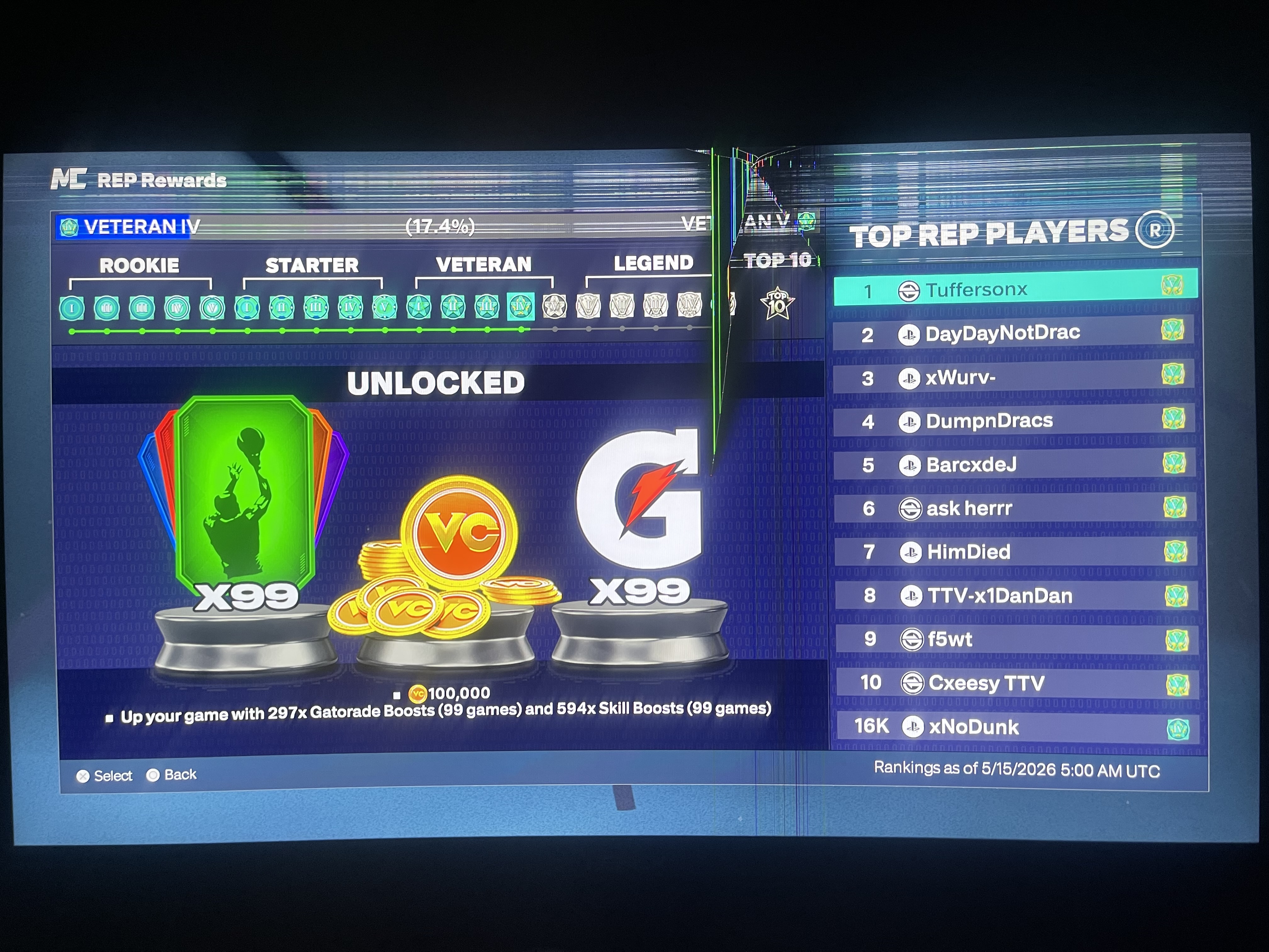 Account Screenshot