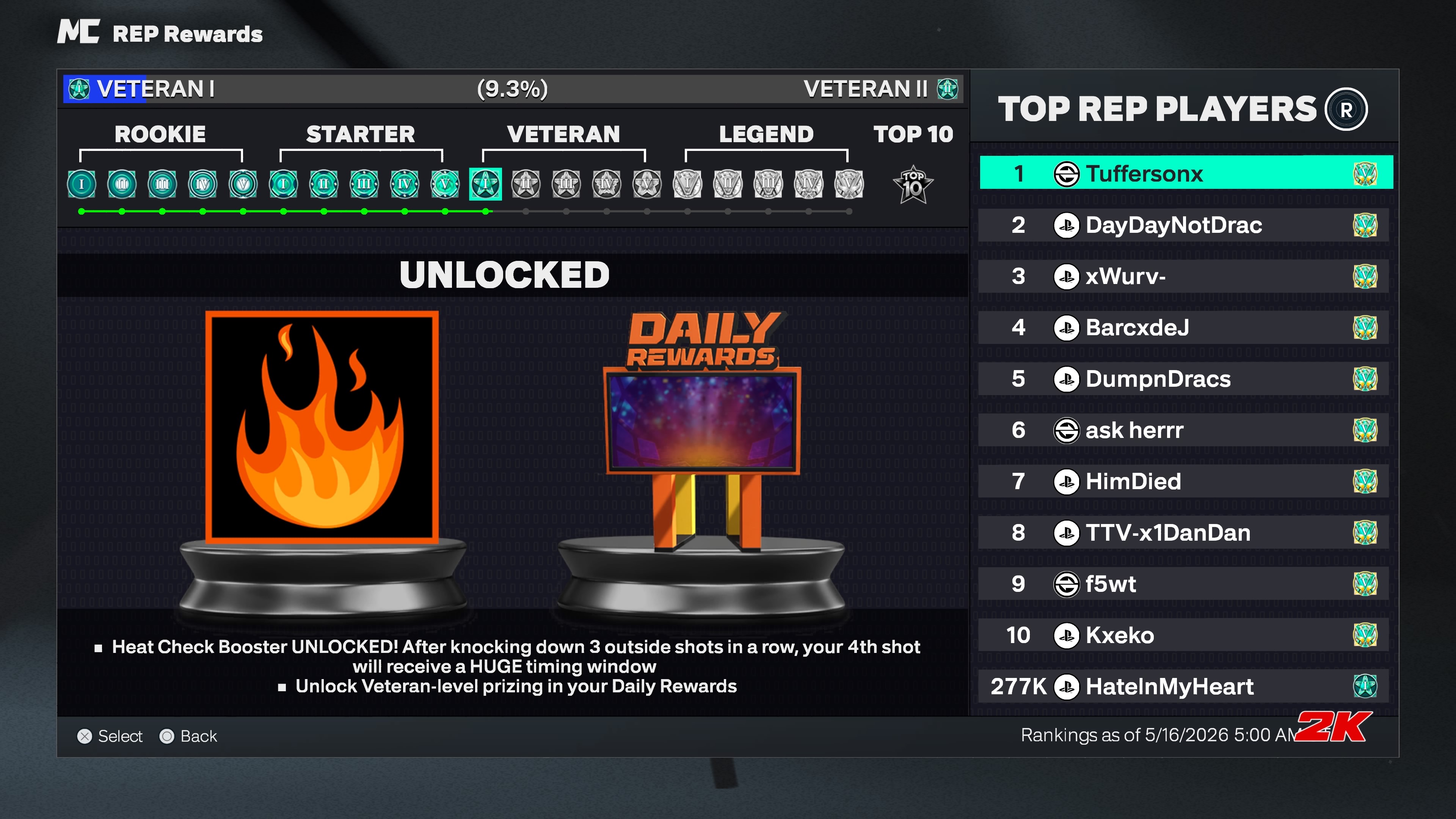 Account Screenshot
