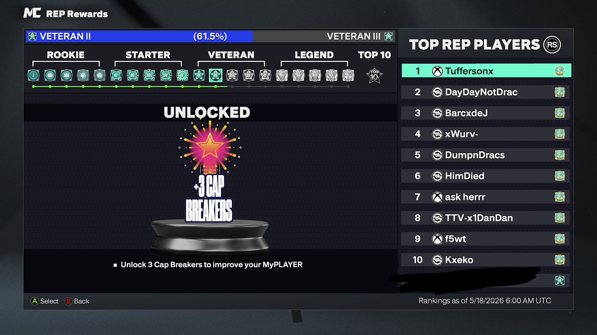 Account Screenshot