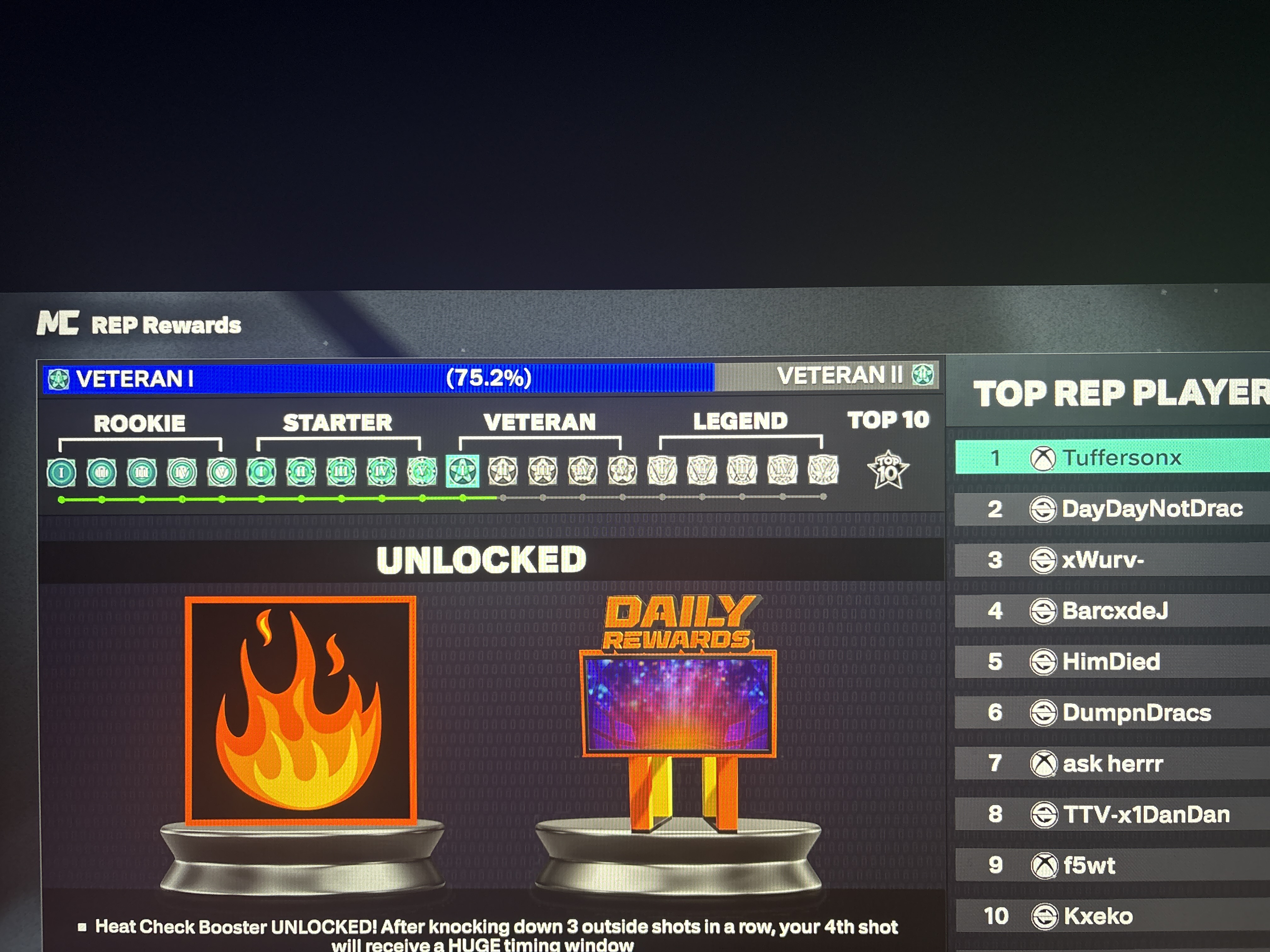 Account Screenshot