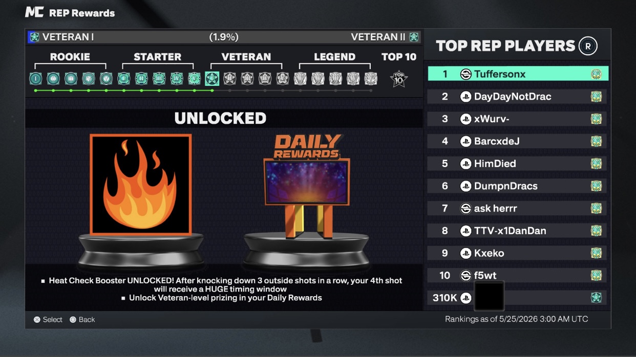 Account Screenshot