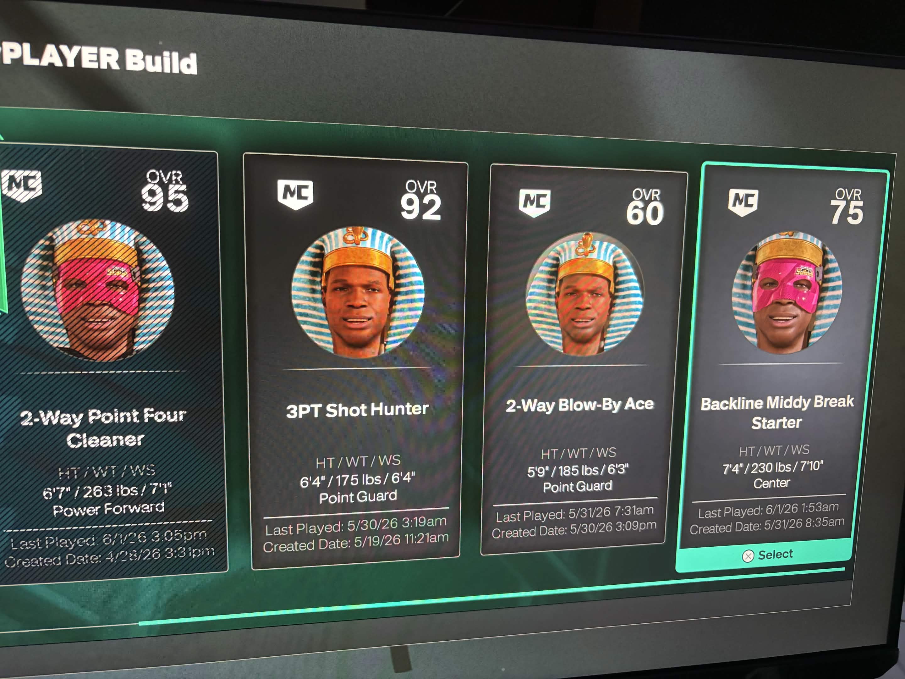 Account Screenshot