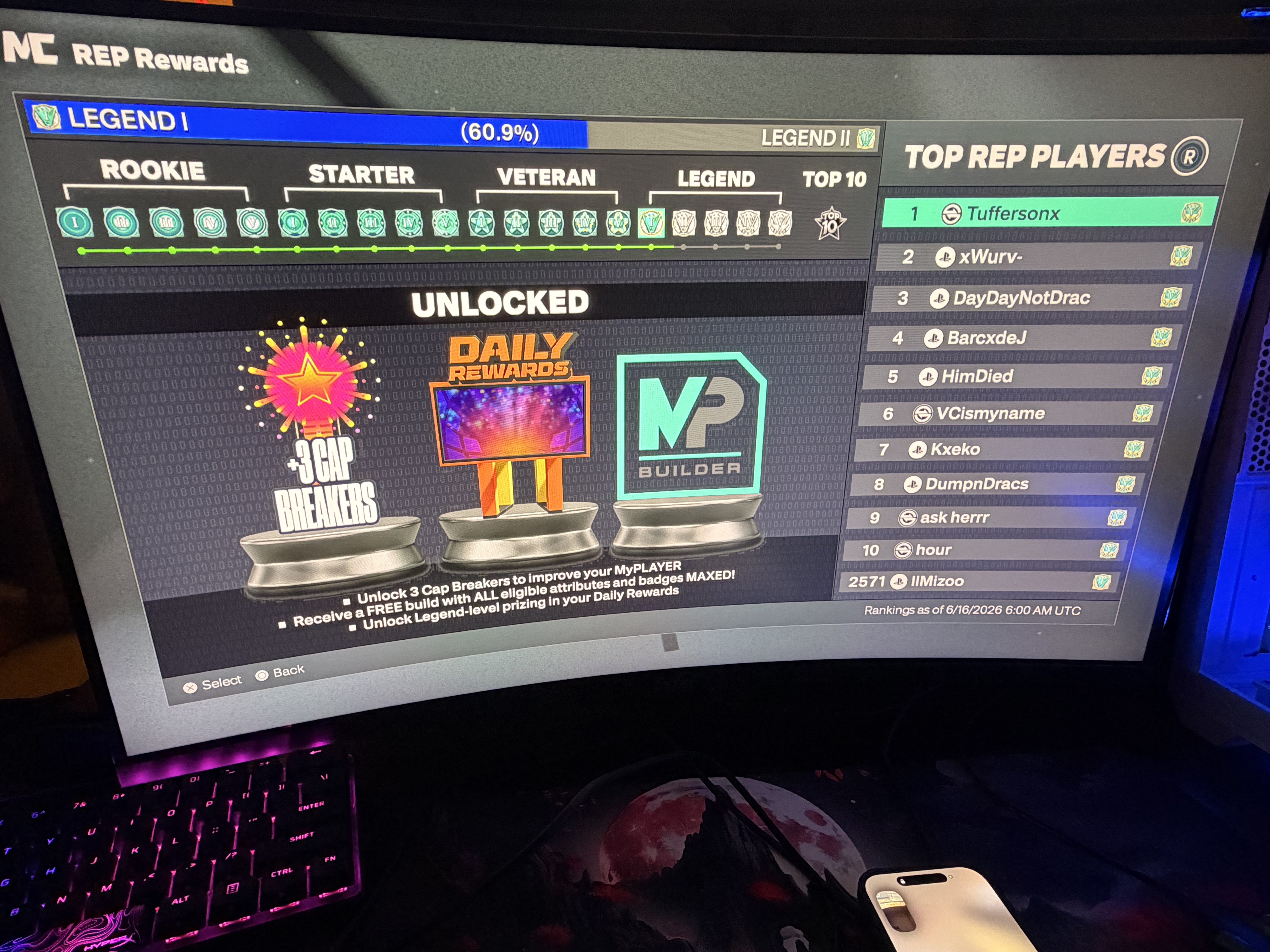 Account Screenshot