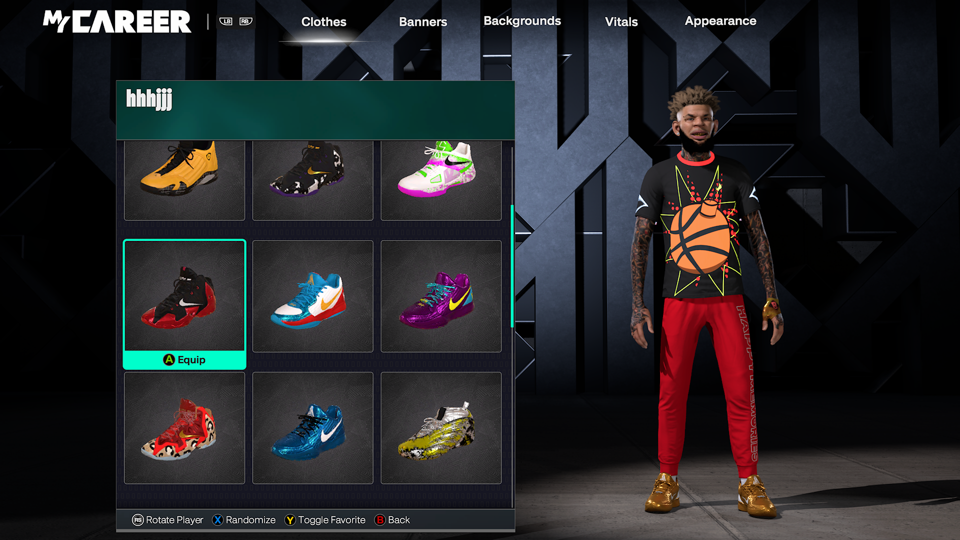 Account Screenshot