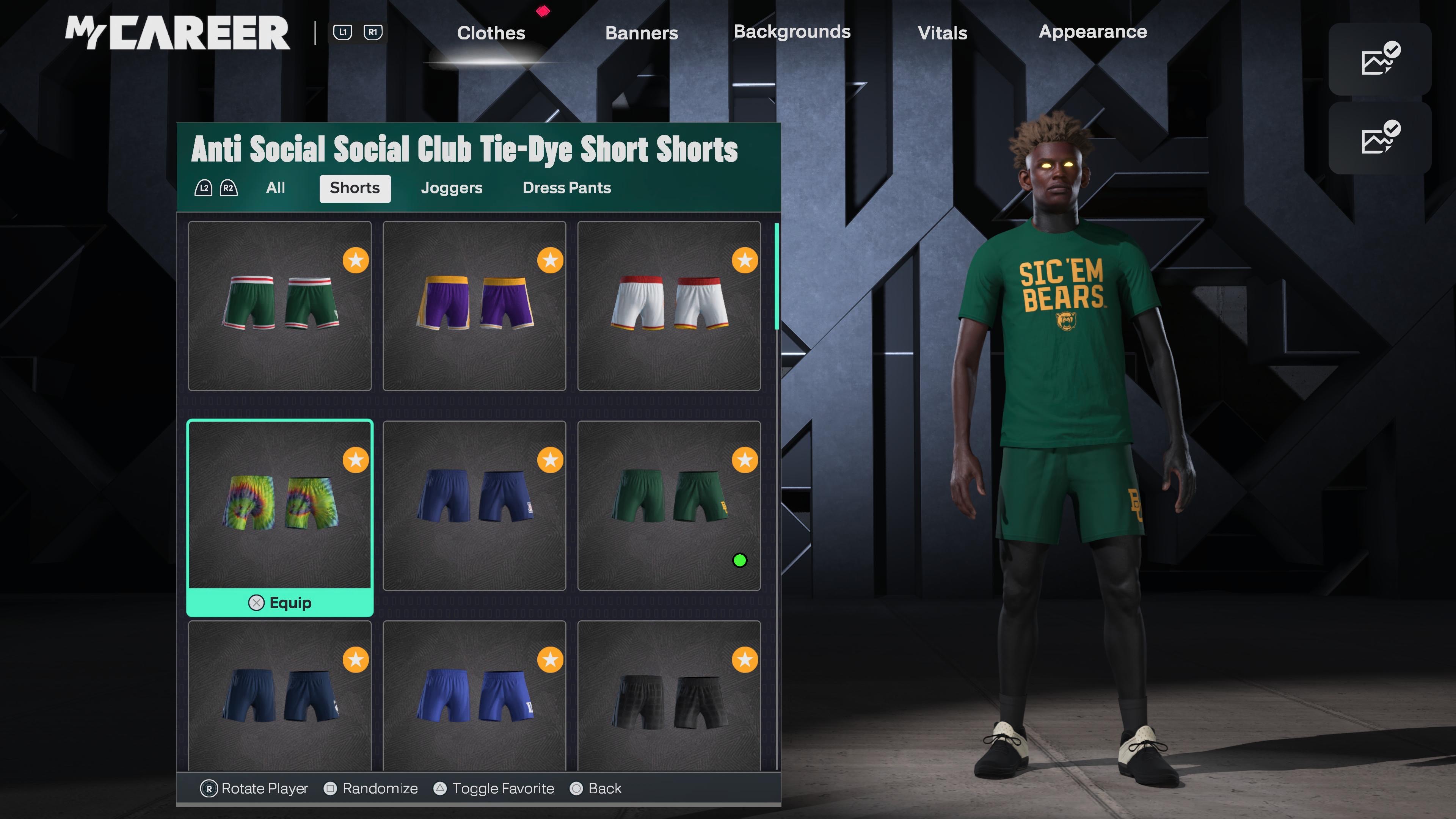 Account Screenshot